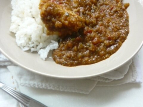 野菜たっぷりのチキンカレー